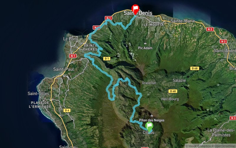 Trail de Bourbon (liste d'attente) DNS